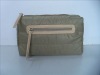 2012 fashion new style glossy polyester cosmetic bag