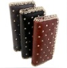 2012 fashion new style rivets pu lady wallet