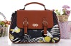 2012 fashion painting leather handbag 016