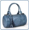 2012 fashion pillow-shaped lizard handbags