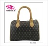 2012 fashion plain black handbag,removable and adjustable