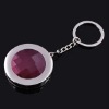 2012 fashion portable foldable round crystal bag hook