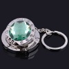 2012 fashion portable foldable round crystal bag hook