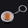 2012 fashion portable folding round crystal bag hook