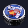 2012 fashion portable folding round crystal bag hook