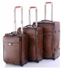 2012 fashion pu travel luggage sets