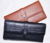 2012 fashion real leather wallets ladies