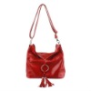2012 fashion shimmer leather shoulder handbag