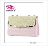 2012 fashion shoulder ladybag,4 hot colours with lacework