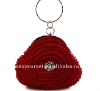 2012 fashion special design satin evening bags