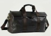 2012 fashion style leather duffel bag travel bag