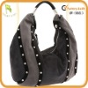 2012 fashion suede bag with SGS certification and factory audit