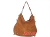 2012 fashion suede leather handbag