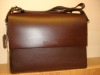 2012 fashionable genuine leather casual messenger bag