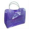 2012 fashional latest popular designer transparent pvc plastic clutch bag