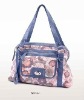 2012 flower fashion design leather women bag handbag