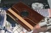2012 for samsung galaxy p7300 360 rotating leather case