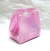 2012 good quality clear pvc cosmetic bag with handle