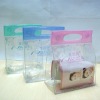 2012 good quality clear pvc plastic clutch bag