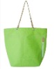 2012 green shopping bag with design