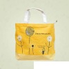 2012 green shopping bag with design