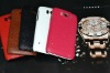 2012 hard back leather cover case For Samsung Galaxy Note GT-N7000 i9220