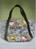 2012 hello kitty latest design canvas ladies tote bag(KY-00688)