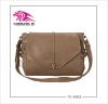 2012 high-grade leather shoulder lady bag,removable and adjustable