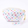 2012 high quality Delicately beauty bag made in golden PU