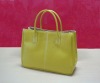 2012 high quality fashion design leather handbag