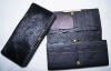 2012 horse hair leather wallets ladies