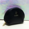 2012 hot design popular fashion perfect black basics cosmetic bag