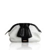 2012 hot elegant tassel python fabric PU handbag
