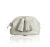 2012 hot exquisite bold tassel python fabric PU handbag