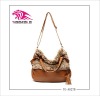 2012 hot lady fancy bag made of pu and wool,in fashin design