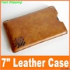 2012 hot! leather cover case for tablet pc