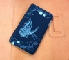 2012 hot sale NEW Butterfly Hard Case For Samsung Galaxy Note GT-N7000 i9220