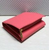 2012 hot sale designer fashion pink wallets ladies