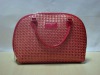 2012 hot sale fashion PU coated cotton bag handbag