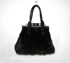 2012 hot sale fashion designer fashion artificialwool handbag