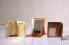 2012 hot sale fashion golden beauty lady wallet with mirror