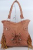 2012 hot sale fashionable pink ladies handbags