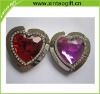 2012 hot sale foldable heart shape bag hanger