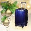 2012 hot sale pure pc travle luggage