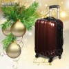 2012 hot sale pure pc travle suitcase