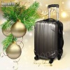 2012 hot sale pure pc trolley luggage