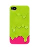 2012 hot saling Melt Ice Cream Plastic Case Cover For iPhone 4 4G 4S