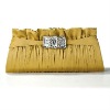 2012 hot sell new elegant fahion lady clutch frame satin evening bag