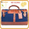 2012 hot selling carry-on canvas leather duffle bag