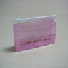 2012 hot special design pink clear pvc make up bag